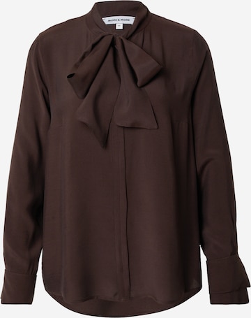 MORE & MORE Pusero värissä ruskea: etupuoli