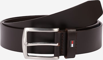 TOMMY HILFIGER Belt 'Denton' in Brown: front