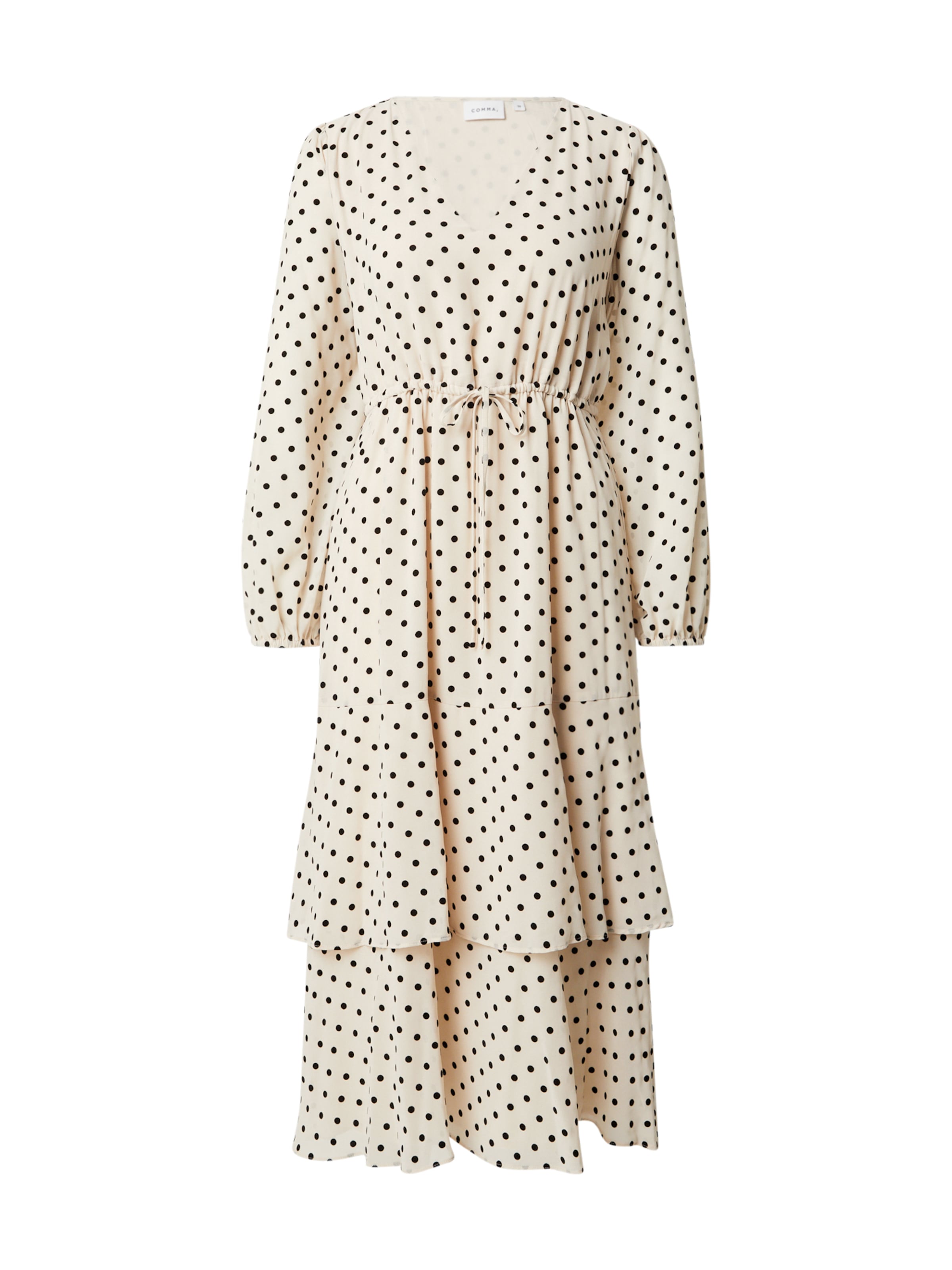 COMMA Рокля в бежово: отпред