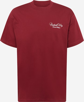 Carhartt WIP Shirt 'Vino' in Rood: voorkant