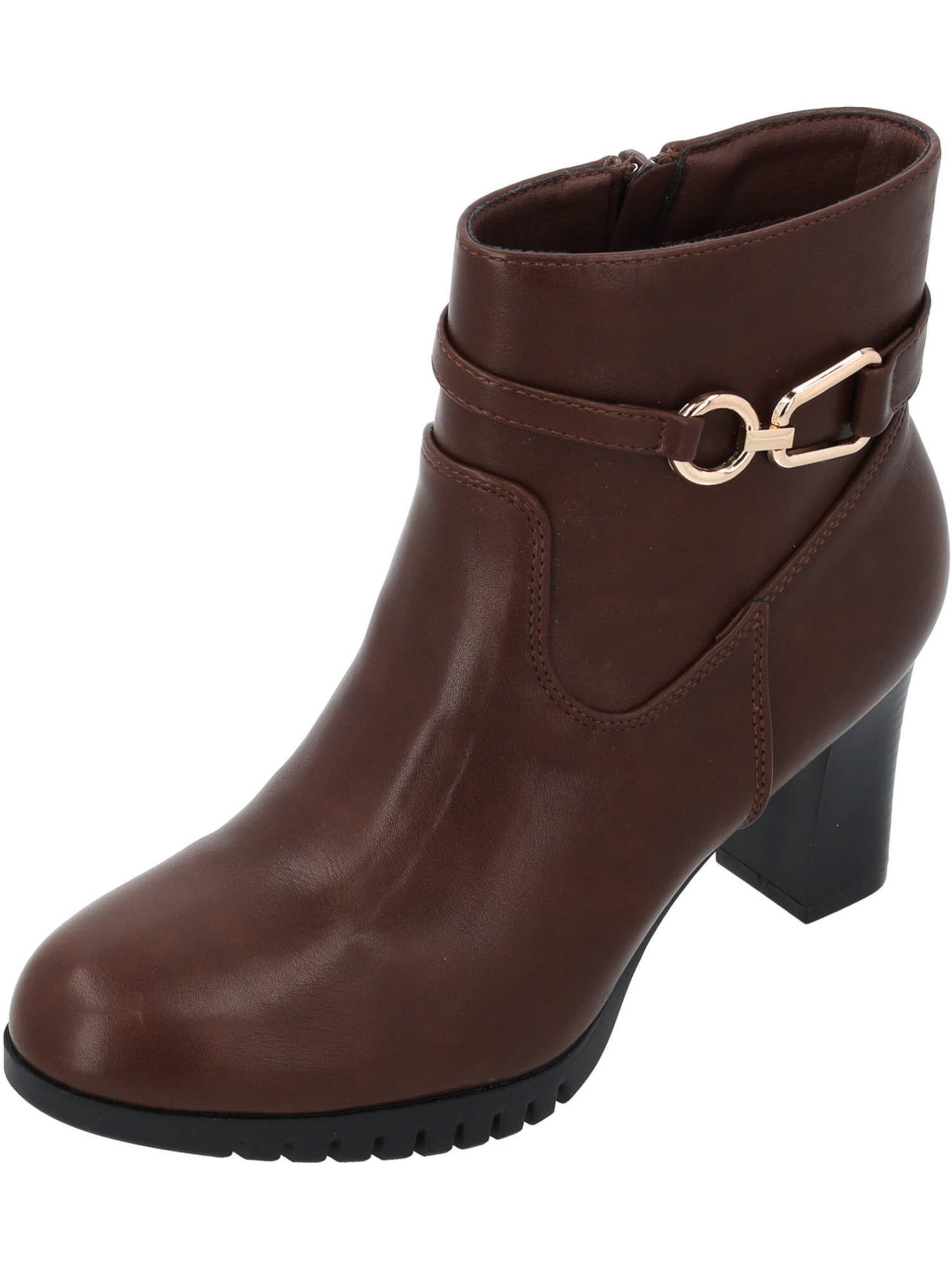 Palado Stiefelette 'Finnea' in Braun: Vorderseite