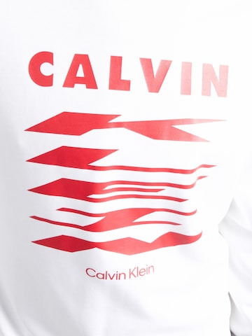 Calvin Klein Jeans Sweatshirt i hvid