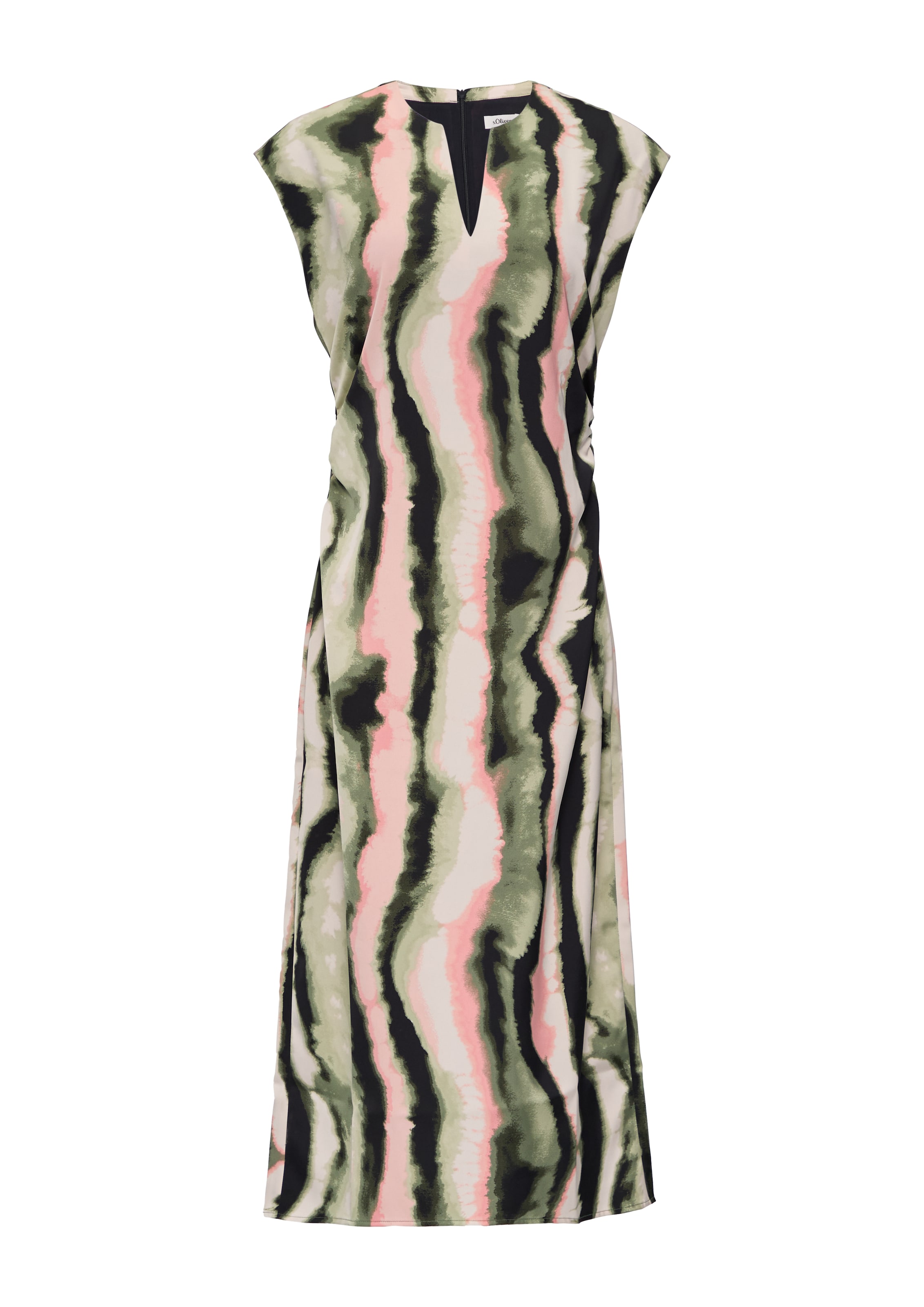 s.Oliver BLACK LABEL Jurk in Gemengde kleuren: voorkant