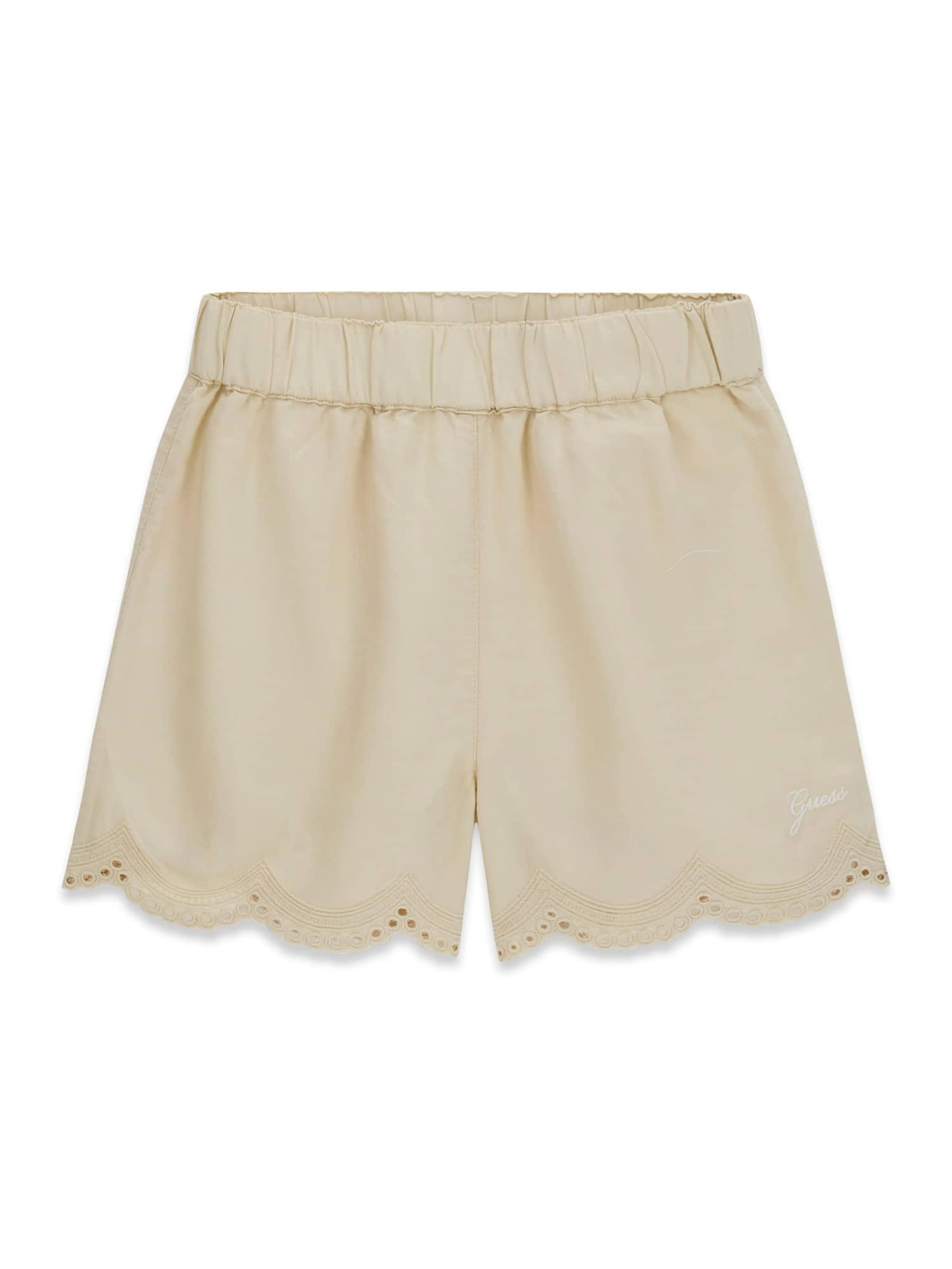 GUESS Regular Pants in Beige: front