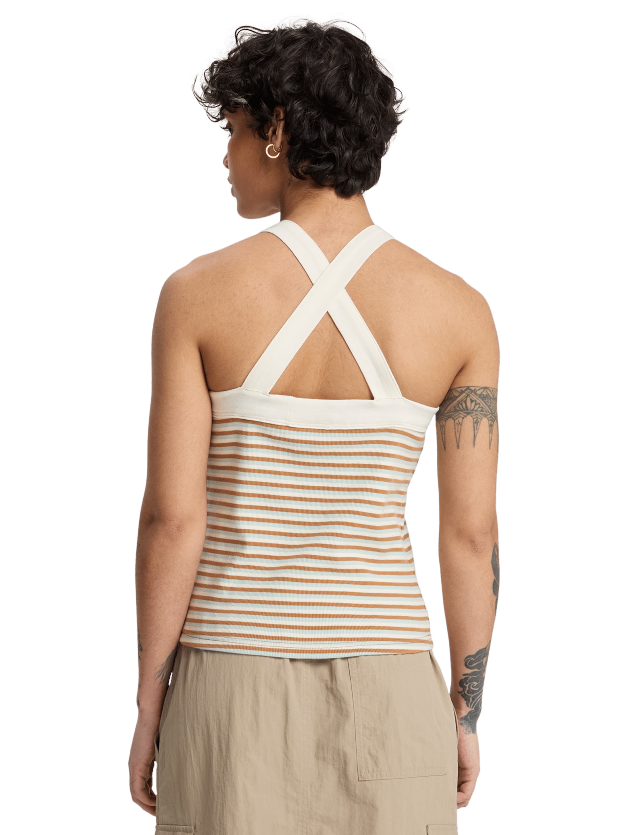 QUIKSILVER Top 'Riza' in Braun