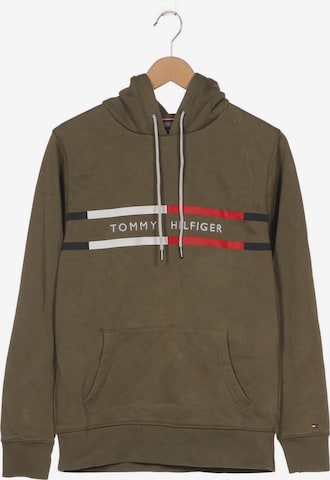 TOMMY HILFIGER Kapuzenpullover M in Grün: predná strana