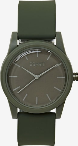 ESPRIT Analog Watch in Green: front