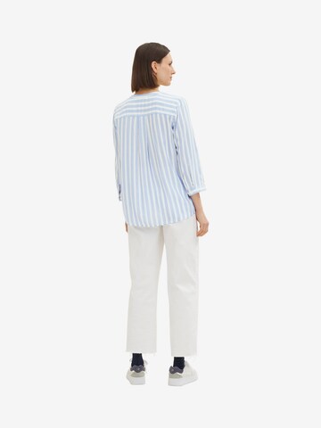 TOM TAILOR Blouse in Blue