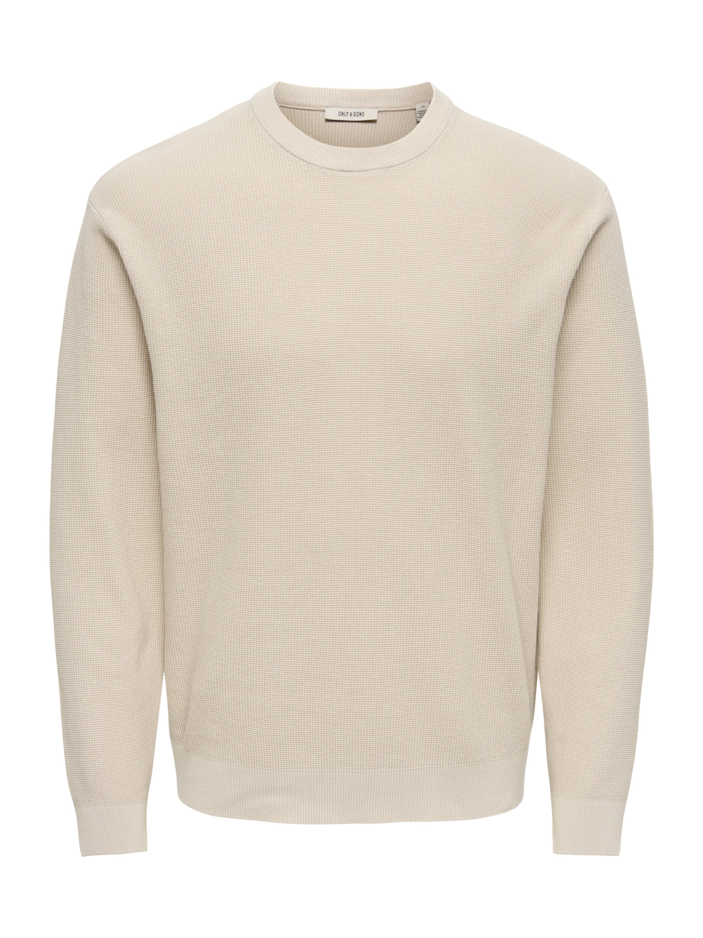 Only & Sons Pullover 'ONSTONY' in Grau: Vorderseite