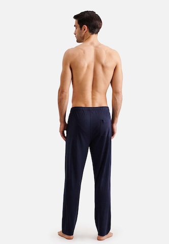 Pantalon de pyjama 'Schwarze Rose' SEIDENSTICKER en bleu
