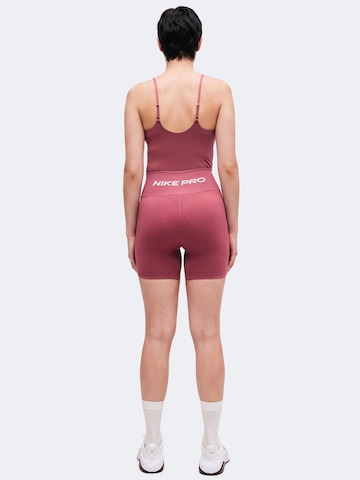 Skinny Pantaloni sport 'Pro' de la NIKE pe roz