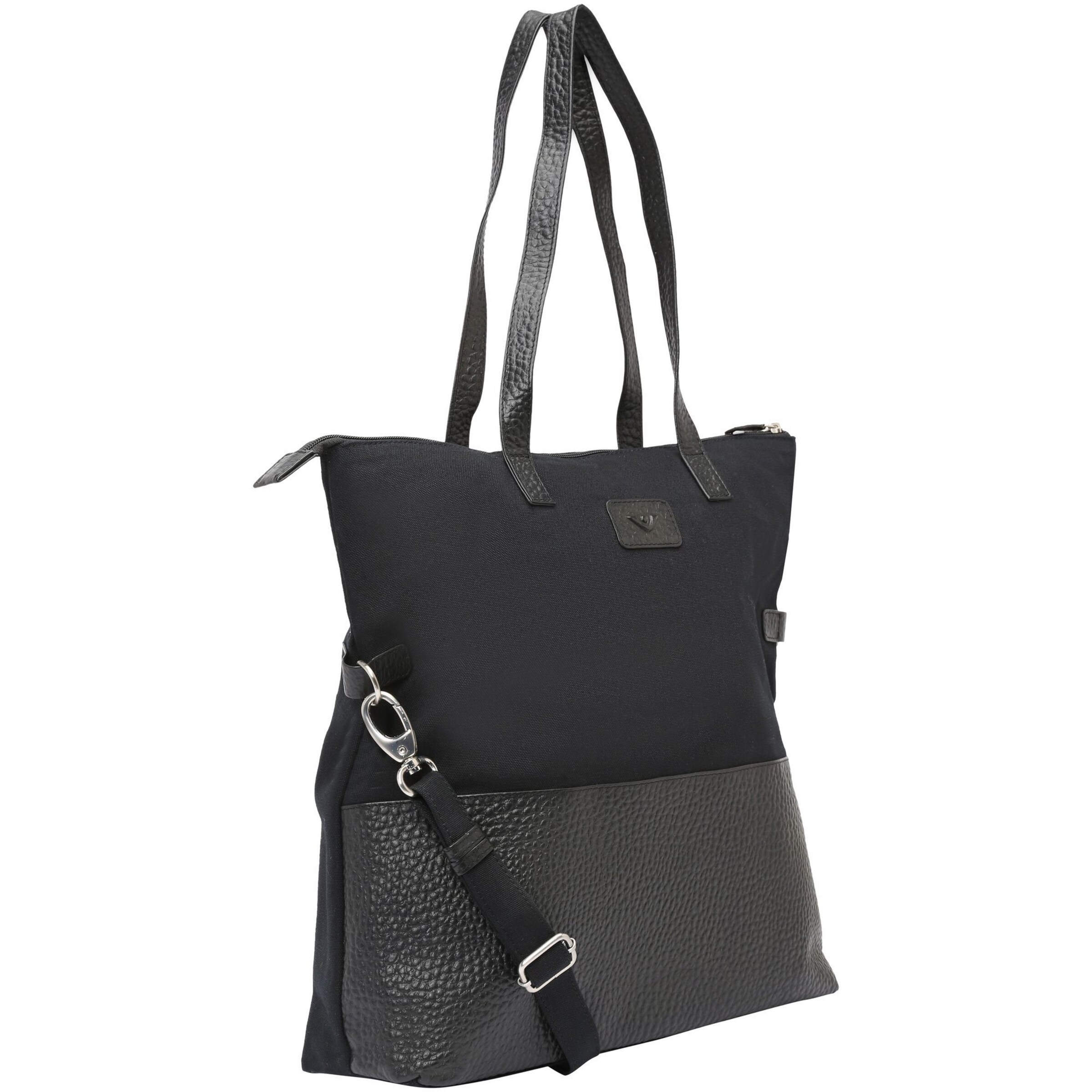 VOi Schultertasche 'Malea' in Schwarz