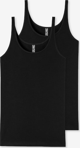 SCHIESSER Undershirt in Black: front