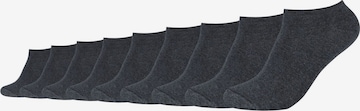 s.Oliver Ankle Socks in Grey: front