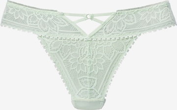 LASCANA String in Green: front
