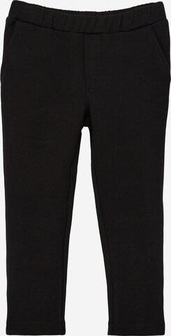 s.Oliver Tapered Leggings i sort: forside