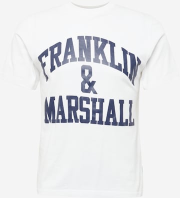 FRANKLIN & MARSHALL T-Shirt in Weiß: predná strana