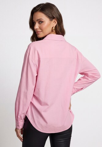 faina - Blusa em rosa