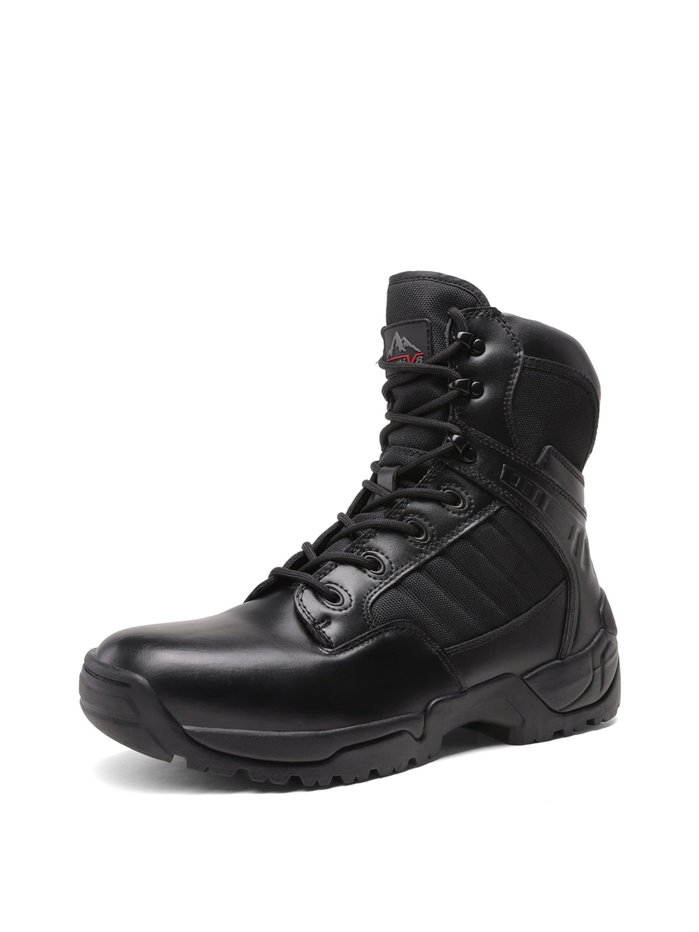 NORTIV 8 Boots in Black: front