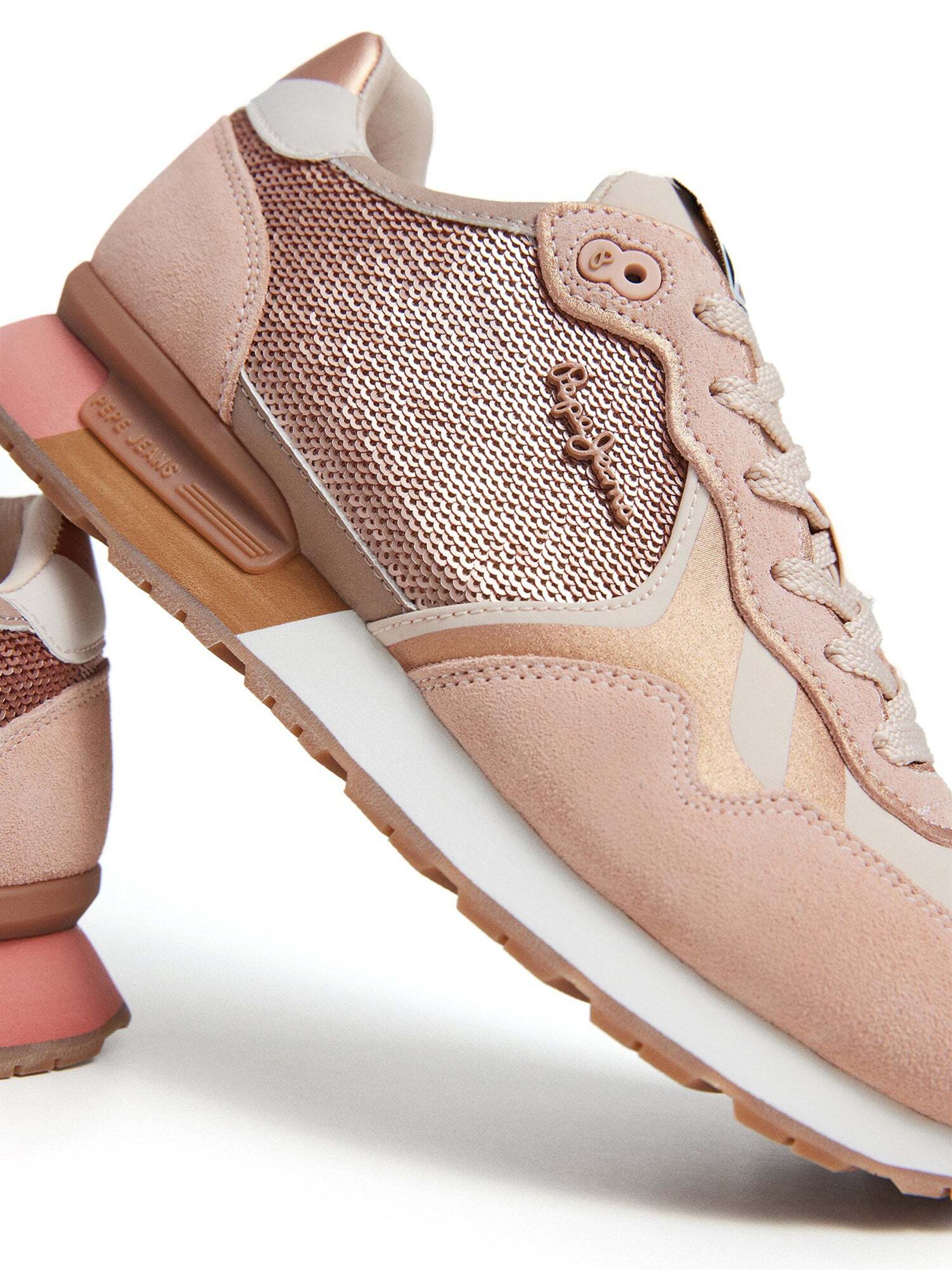 Pepe Jeans Sneaker  ' BRIT ' in Pink