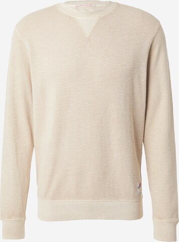 SCOTCH & SODA Sweatshirt in Beige: front