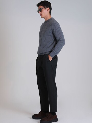 Lufian Slimfit Chino in Zwart