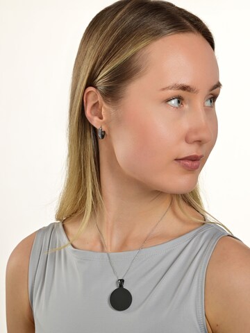 Akzent Pendant 'aus Edelstahl, gravurfähig' in Black: front