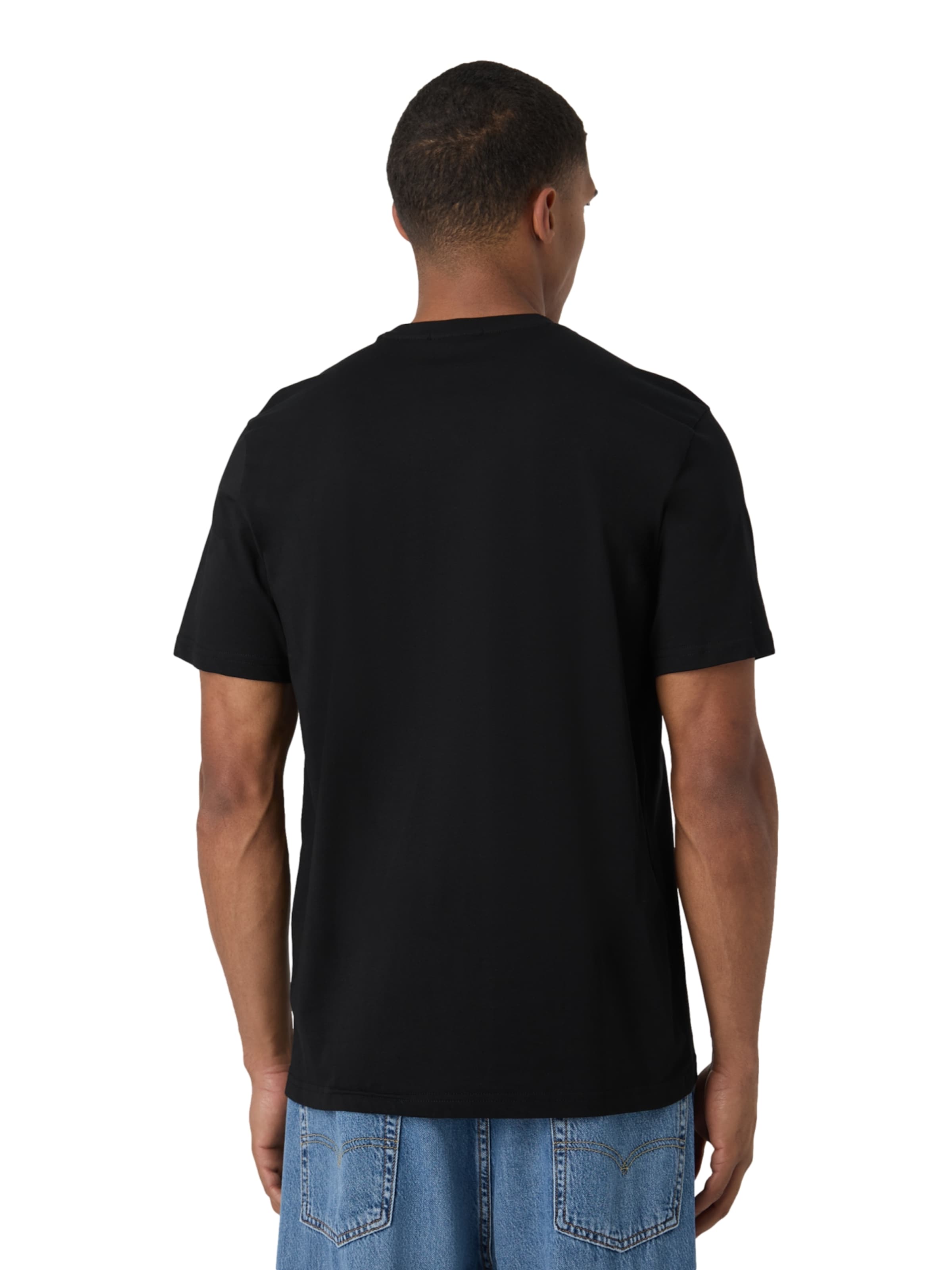 FILA T-Shirt 'LAAS' in Schwarz