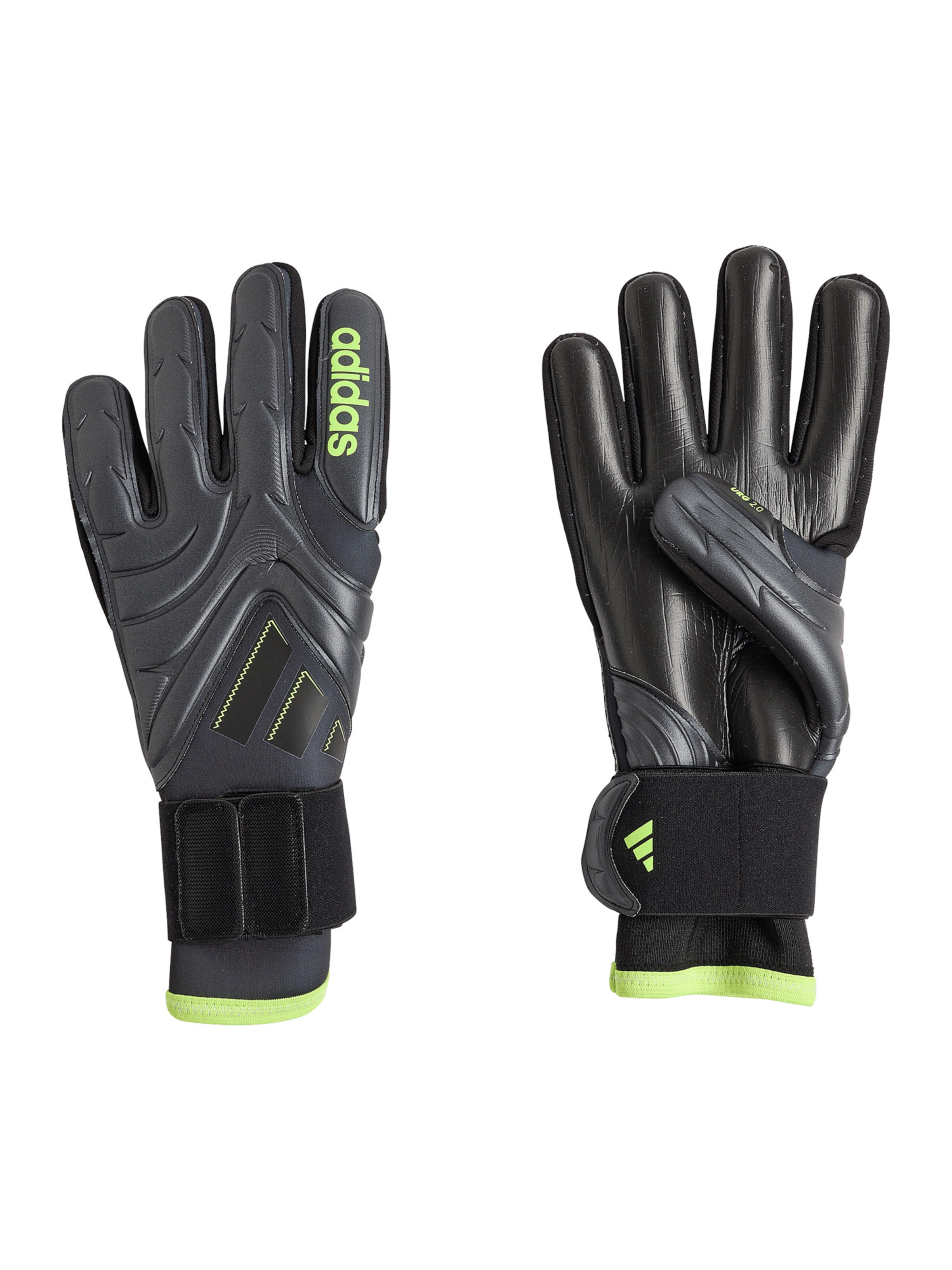 ADIDAS PERFORMANCE Sports gloves 'Copa Pro' in Black: front
