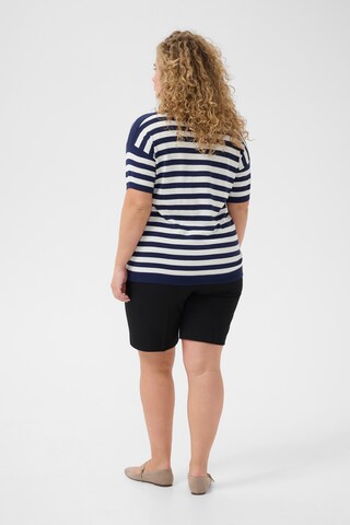 Pull-over 'Regitta' KAFFE CURVE en bleu