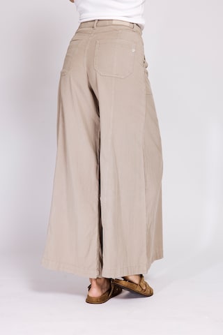 Zhrill Wide leg Pants in Beige