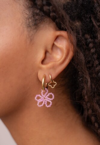 Boucles d'oreilles My Jewellery en or : devant