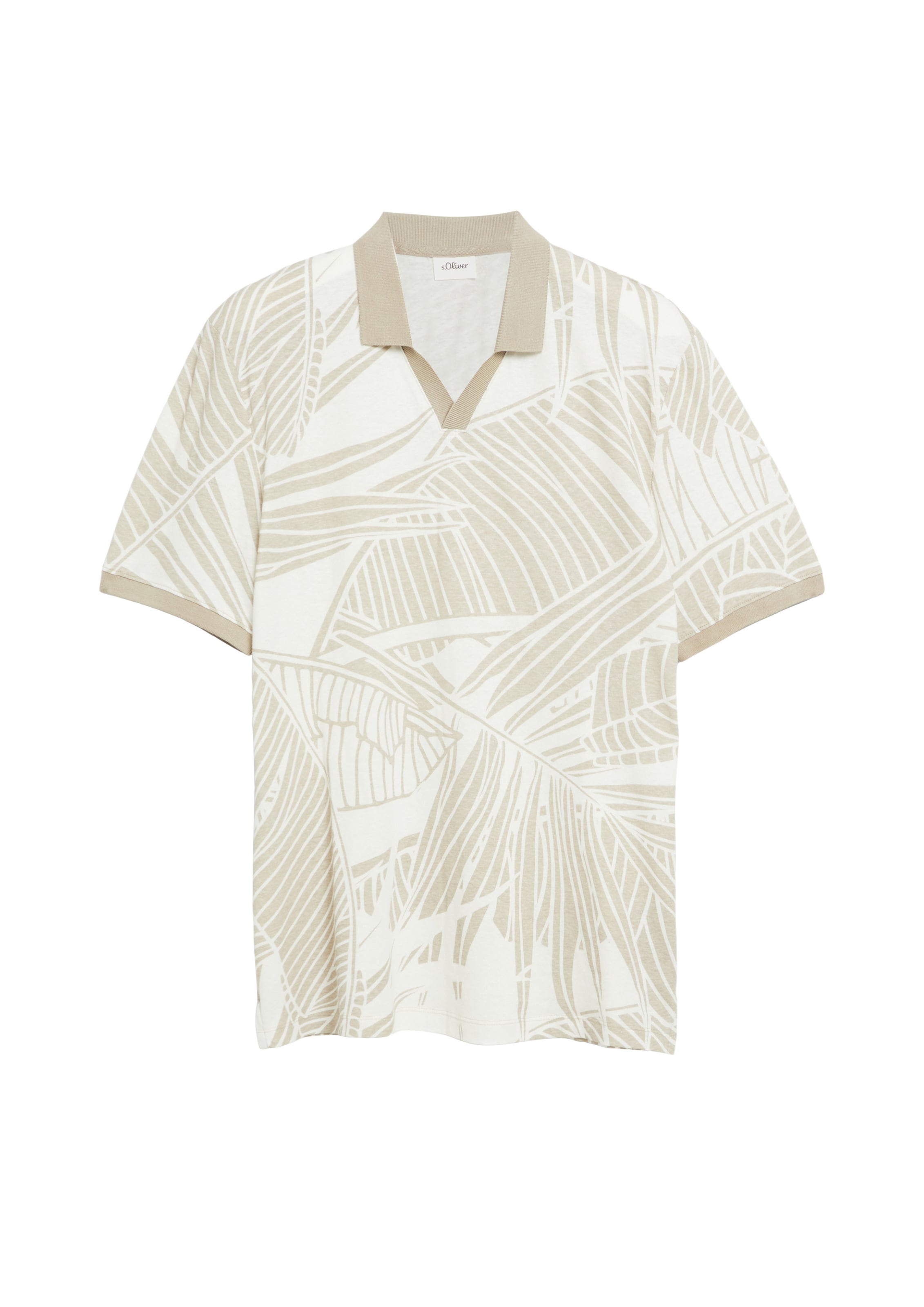 s.Oliver Shirt in Wit: voorkant