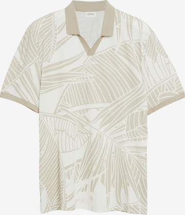 s.Oliver Poloshirt in Weiß: Vorderseite