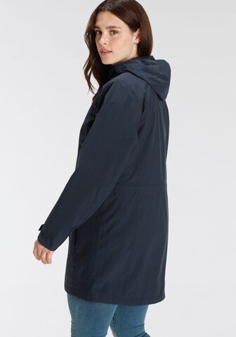 JACK WOLFSKIN Raincoat in Blue