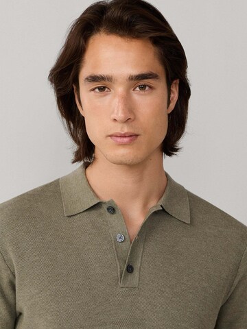 Hackett London Shirt 'Honeycomb' in Green