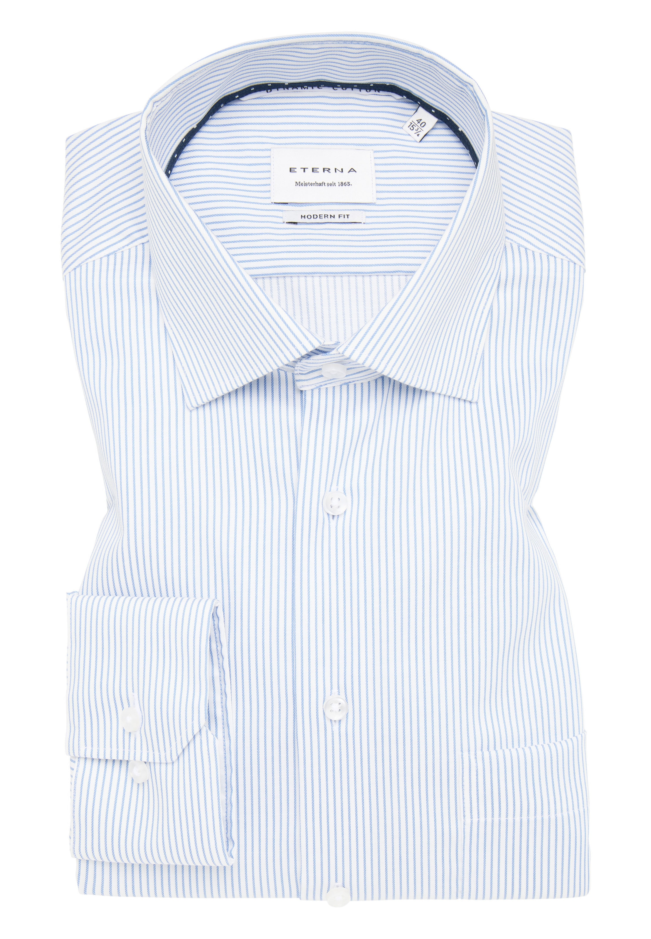 ETERNA Business Shirt in Blue / White, Item view