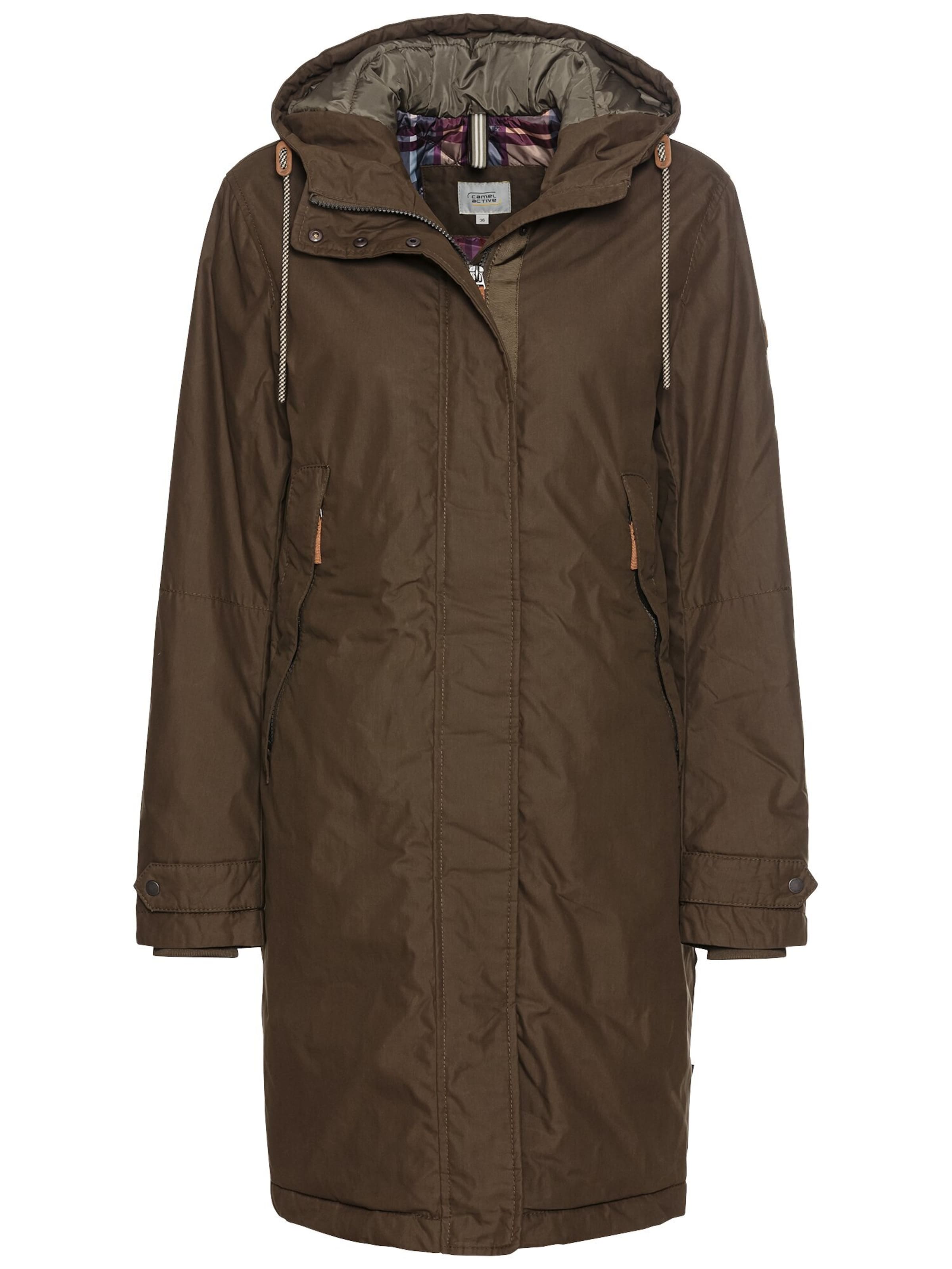 CAMEL ACTIVE Winter coat in Brown: front