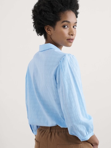 Camicia da donna 'Hope Cottage' di Seasalt Cornwall in blu