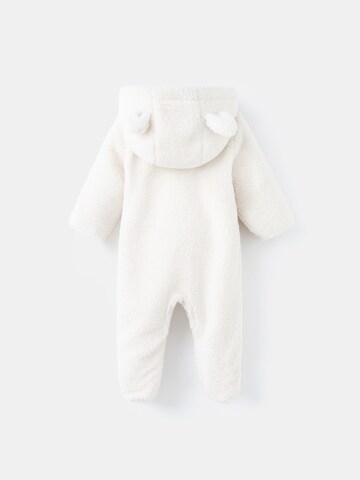 MANGO KIDS Dungarees 'Bearry1' in White