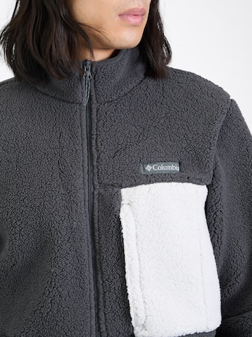 Coupe regular Veste en polaire fonctionnelle 'Mountainside' COLUMBIA en noir