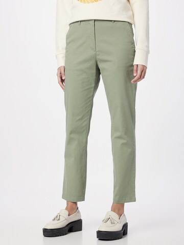 Coupe slim Pantalon chino GANT en vert : devant