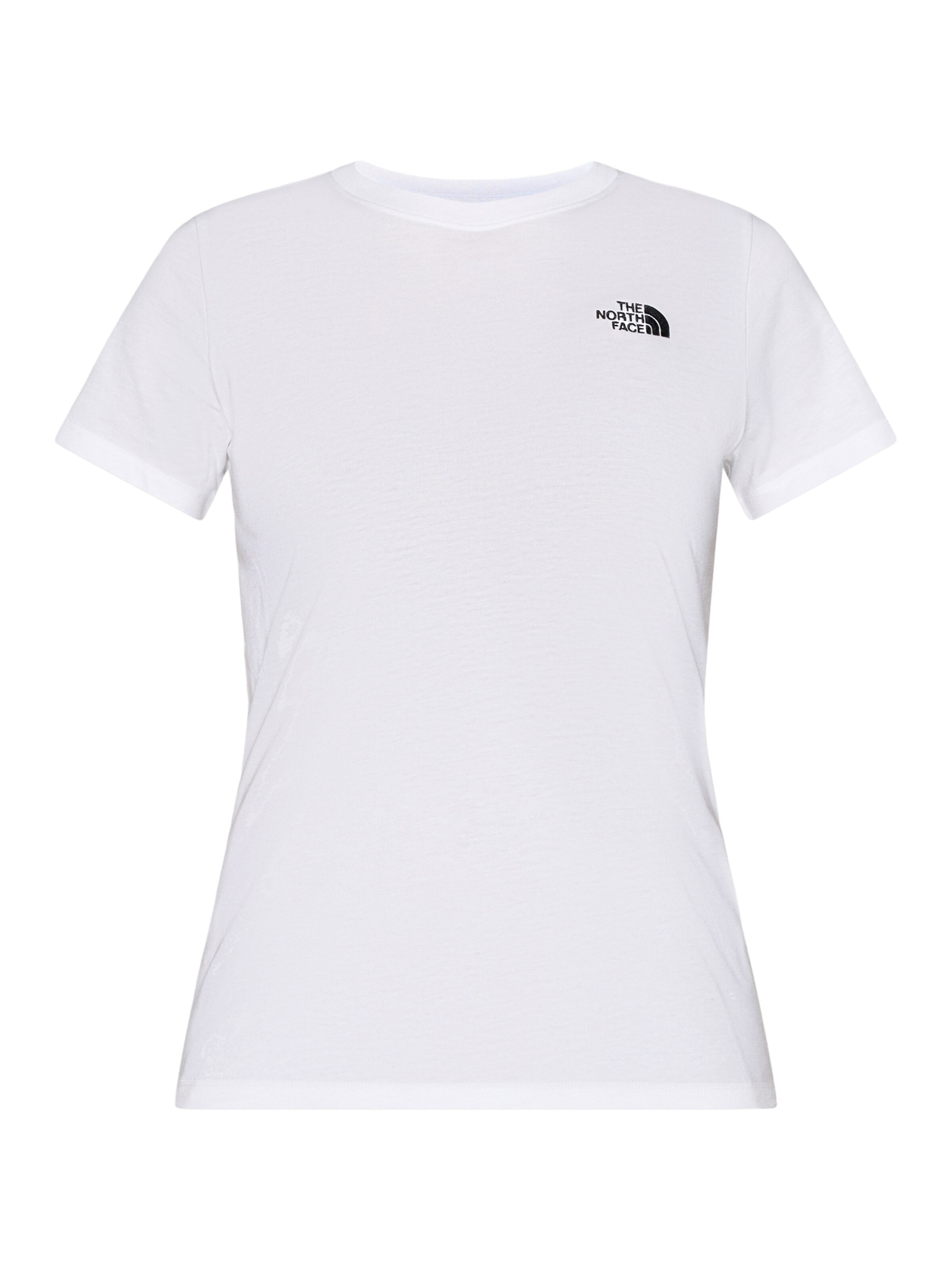 THE NORTH FACE Μπλουζάκι 'Evolution Simple Dome' σε λευκό: μπροστά