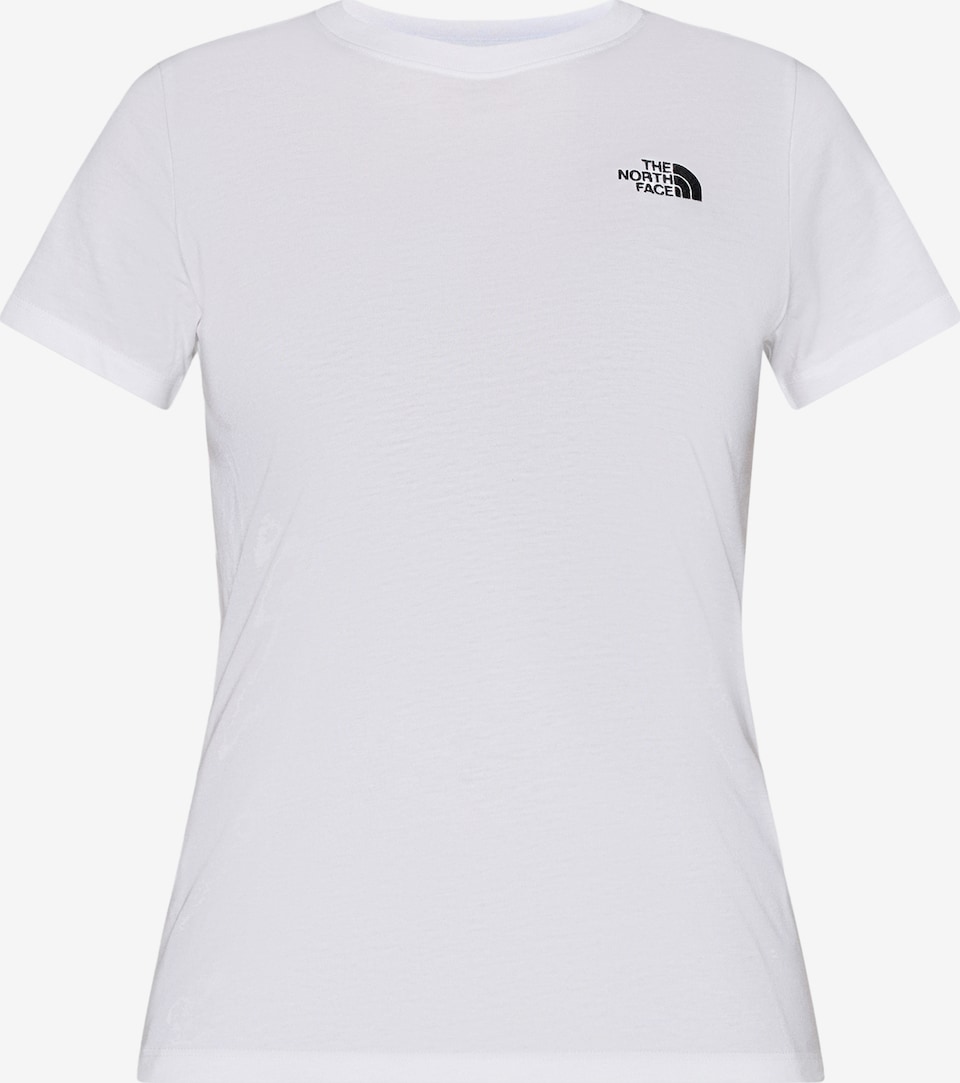 Tricou 'Evolution Simple Dome' de la THE NORTH FACE pe alb: față