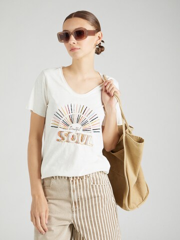 MOS MOSH T-Shirt in Beige: Vorderseite