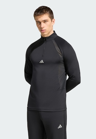 Maglia funzionale di ADIDAS PERFORMANCE in nero: frontale