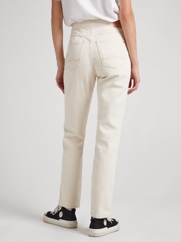 Coupe slim Jean 'BETTY' Pepe Jeans en beige