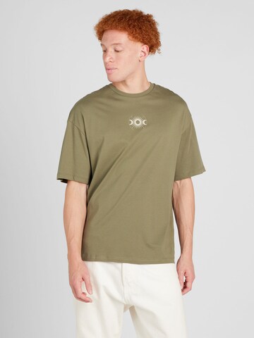 T-Shirt 'OMBRE' JACK & JONES en vert