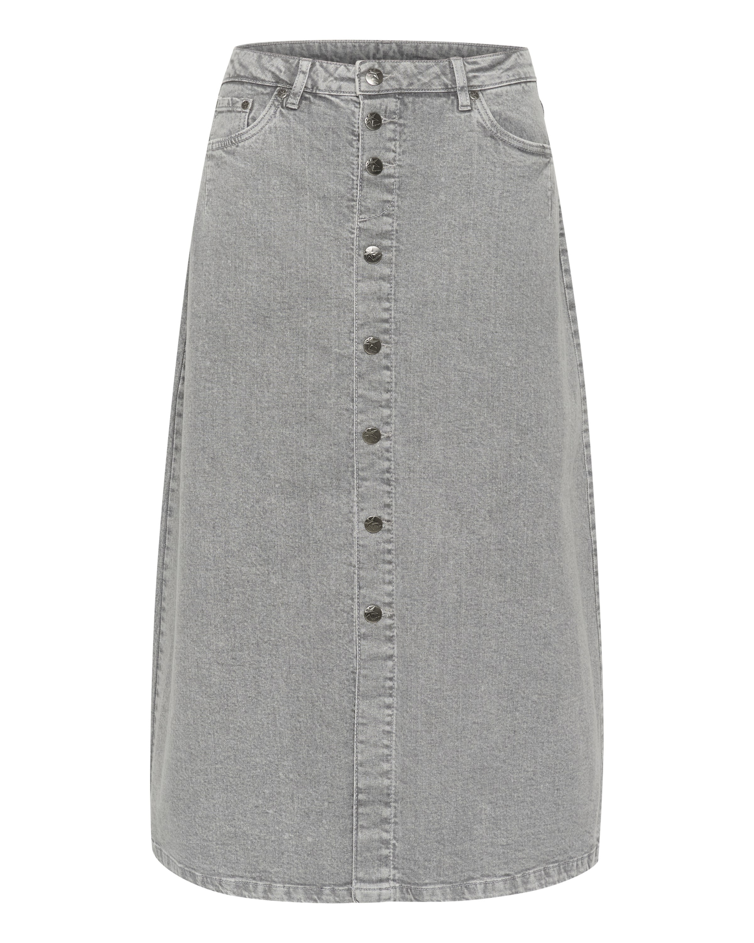 CULTURE Skirt 'Ami' in Grey: front
