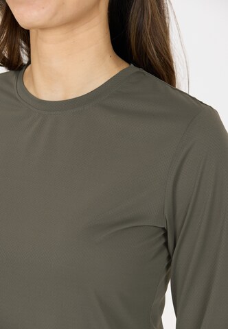 Athlecia Langarmshirt Doja in Grau